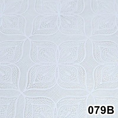 Клеенка Lace Print ажурная без основы, 1,37х20м, LS079B, бел ПЕНЗАОПТ