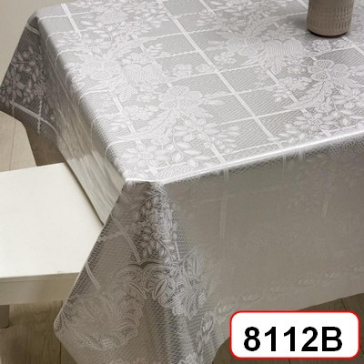Клеенка Mirror на нетканой основе гладкая 1,4х20м, мод. М8112В, Зарайский узор ПЕНЗАОПТ