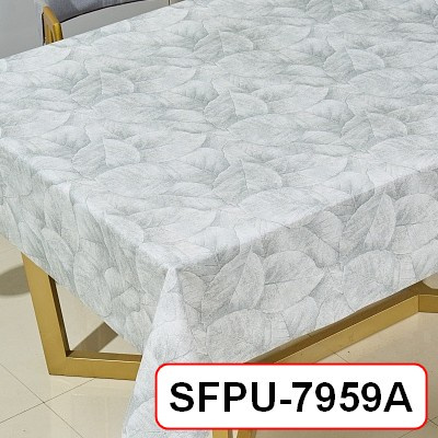 Клеенка SOFT Grace гладкая на тканевой основе с полиуретановым покрытием  1,4*20м, мод. SFPU-7959A ПЕНЗАОПТ