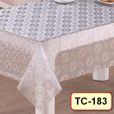 Клеенка без основы 3D Transparent 1,37X20м, мод. TC-183-001 ПЕНЗАОПТ
