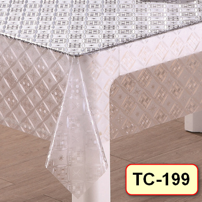 Клеенка без основы 3D Transparent 1,37X20м, мод. TC-199-001 ПЕНЗАОПТ