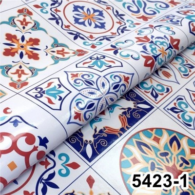 Клеенка на тканой основе "ГЛЯНЕЦ" 0,26мм*1,37*20м, мод. 5423-1 ПЕНЗАОПТ