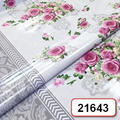 Клеенка на тканой основе "ГЛЯНЕЦ" 0,26мм*1,37*20м, мод. 5578-1 ПЕНЗАОПТ