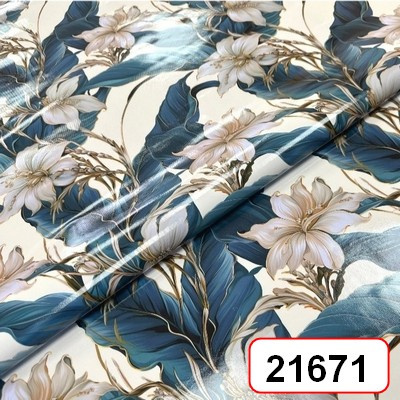 Клеенка на тканой основе "ГЛЯНЕЦ" 0,26мм*1,37*20м, мод. 5719-2 ПЕНЗАОПТ