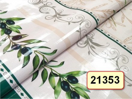 Клеенка на тканой основе "ГЛЯНЕЦ" 0,26мм*1,37*20м, мод. ST5388-1 ПЕНЗАОПТ