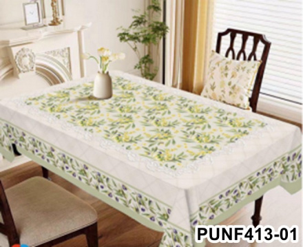 Клеенка ПВХ "SILK DUPONT" с тиснением на тканевой основе   1,4 х 1,8 м, арт PUNF413-01 ПЕНЗАОПТ