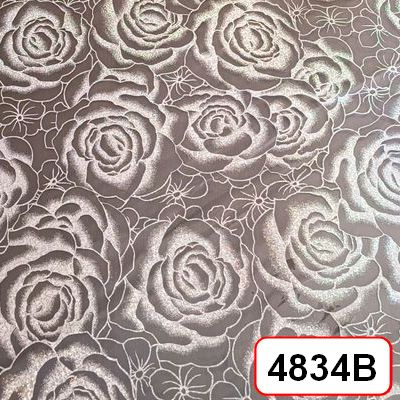 Клеенка ПВХ прозрачная c печатью ПРЕСТИЖ 1,37 х 20, мод. 4834В ПЕНЗАОПТ