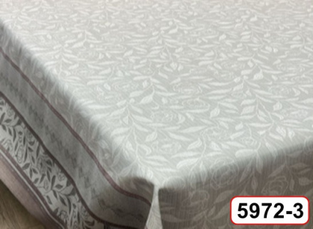 Клеенка столовая "SOFT SKIN" на полиуретановой основе 20м, мод. PUF-5972-3 ПЕНЗАОПТ