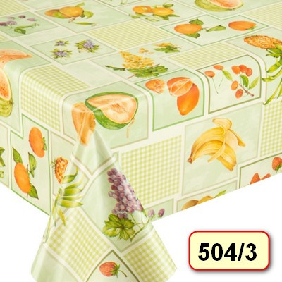 Клеенка столовая ПВХ на тканой основе "КОЛОРИТ" 1,3х25м, мод. 504/3 ПЕНЗАОПТ