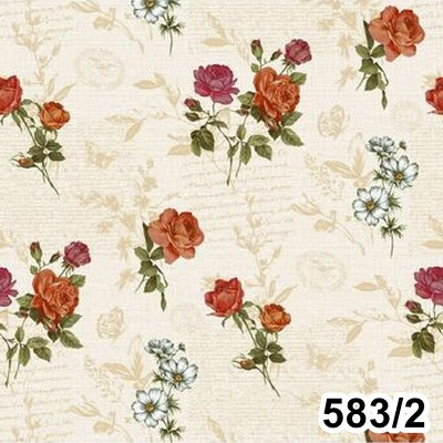 Клеенка столовая ПВХ на тканой основе "КОЛОРИТ" 1,3х25м, мод. 583/2 ПЕНЗАОПТ