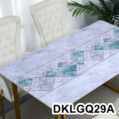 Покрытие ПВХ для стола DEKOLINE SILICONE 0,6ммх120см ромбы аквамарин (20м) ПЕНЗАОПТ