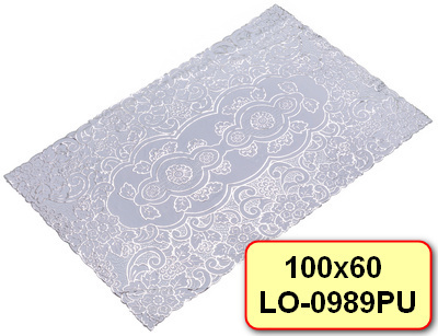 Салфетка Grace Лейс 100х60 LO-0989PU БЕЛЫЙ ПЕРЛАМУТР  ПЕНЗАОПТ