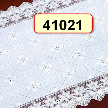 Салфетка в рулоне ажурная белая 50см*20м, мод. FL-2928 WHITE ПЕНЗАОПТ