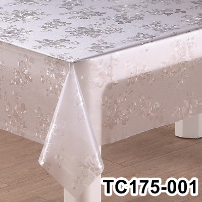 Клеенка без основы 3D Transparent 1,37X20м, мод. TC-175-001 ПЕНЗАОПТ