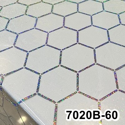 Гибкое стекло с рисунком GRASE толщина 0,65мм 0,6м*20м, мод. LS-7020B-60 ПЕНЗАОПТ