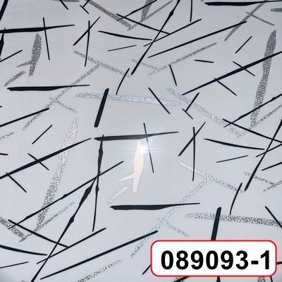 Гибкое стекло с рисунком, толщина 0,60мм*0,80м*20м, мод. 9093-1 ПЕНЗАОПТ