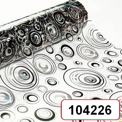 Гибкое стекло с рисунком, толщина 0,60мм*1,0м*20м, мод. 4226 ПЕНЗАОПТ
