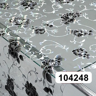 Гибкое стекло с рисунком, толщина 0,60мм*1,0м*20м, мод. 4248 ПЕНЗАОПТ